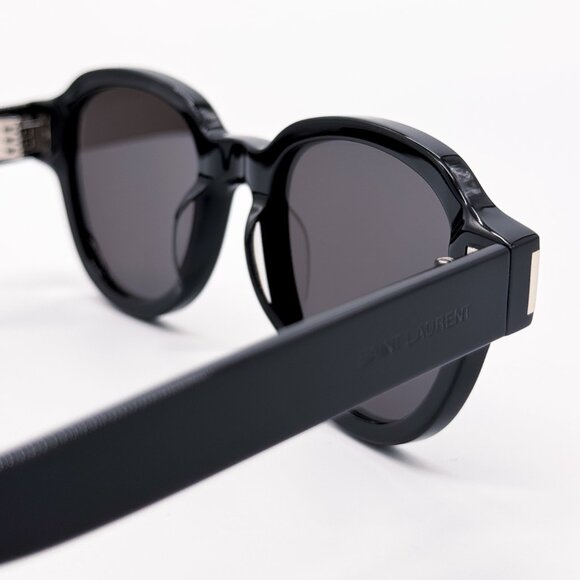NEW SAINT LAURENT SL 546 001 BLACK GREY UNISEX SUNGLASSES SAINT LAURENT SL546 - Picture 8 of 11